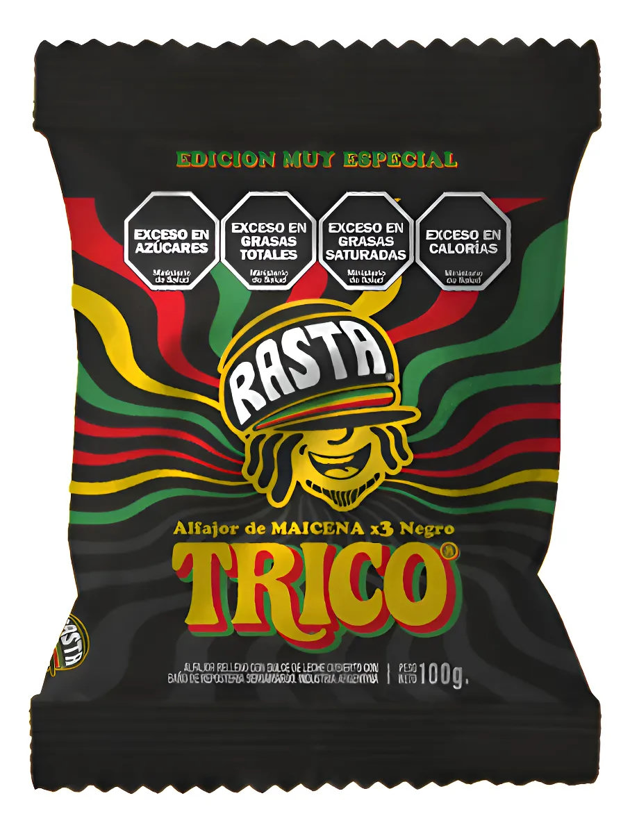 Alfajor Rasta Triple Trico